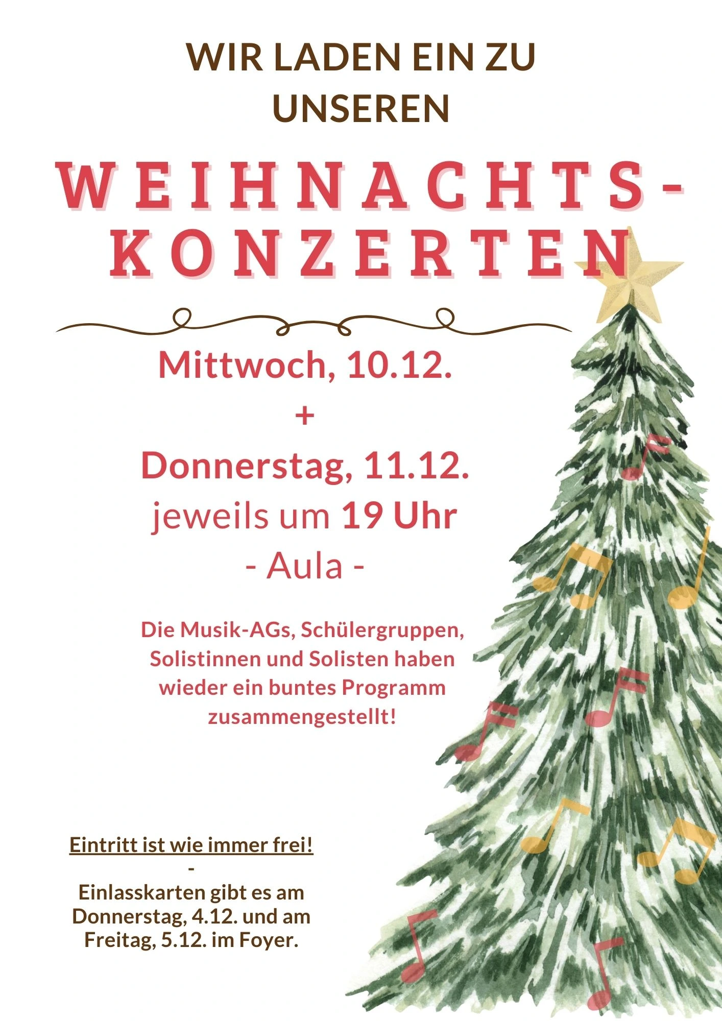 Plakat_Weihnachtskonzerte 2025